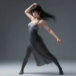 naro rinri female, dynamic posing, dramatic lighting