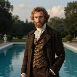 alexander sergeevich pushkin the rap star with the whiskers at the pool