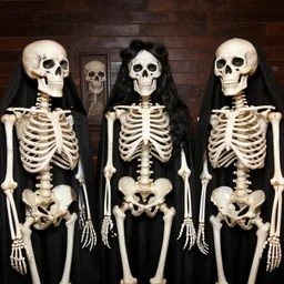 party skeletons!