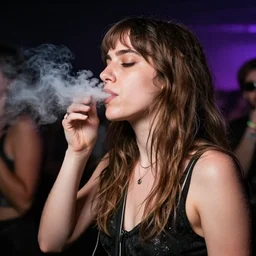 joanna newsom snorting powder at the rave