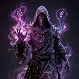 a necromancer pulsing with necrotic energy, art by jesper ejsing, power auras, sigils, tattered cloth robes, substance 3 d painter, pbr textures, physical based rendering, cinematic, hyper realism, high detail, octane render, unreal engine, 8 k, smooth gradients, high contrast, depth of field, aperture f 2. 8
