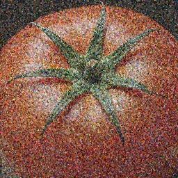 a tomato, highly detailed, mega details,