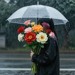 I'll bring you flowers in the pouring rain, by Tadanori Yokoo