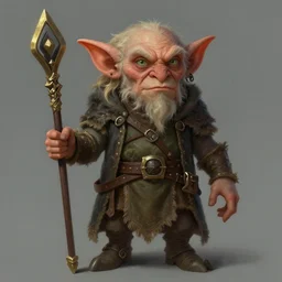 a detailed portrait of a goblin primancer, by justin gerard and jesper ejsing, digital art, realistic painting, dnd, character design, trending on artstation