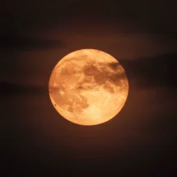 photo of the sun at night