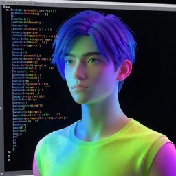 coding, contrast, saturation, vibrant, 3 d high definition, trending on artstation, octane, trending on devianart, unreal engine