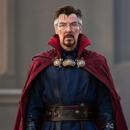 walter white as dr strange, realistic, cinematic