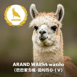 a cat - lama - hybrid with a beak, animal photography, wildlife photo, award winning