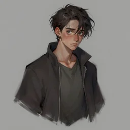 sketchy human, trending on artstation