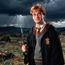 Robin Williams playing Ron Weasley in Harry Potter, screenshot
