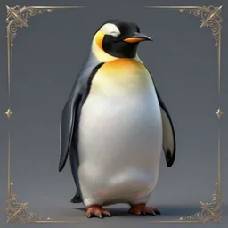 anthropomorphic penguin, dnd, character, fantasy, intricate, elegant, digital painting, artstation, concept art, smooth, 8 k frostbite 3 engine, ultra detailed, art by artgerm and greg rutkowski and magali villeneuve