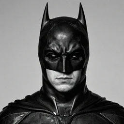 Portrait of batman in a hat by Shepard Fairey