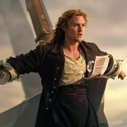 Jack huge rose in titanic scene