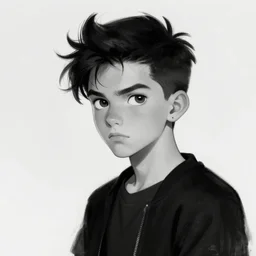 gigachad black and white trending on artstation, painted by greg rutkowski