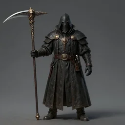 plague doctor by beksinski, wearing dark renaissance clothes, warhammer primarch, warhammer 4 0 k custodian, full body concept, wielding an ornamented scythe, beksinski, warhammer 4 0 k, ruan jia