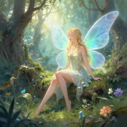 faerie, fantasy art scenario