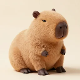 softest capybara plush toy cuddly