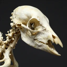 style sheets, birds head made of bone structure, with diapsid with a pre - lachrymal fossa, a single occipital condyl, macro photograph by wikipedia and naturalist museum