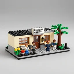 jonestown massacre 1 9 8 5 lego set