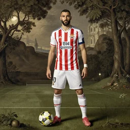 karim benzema by hieronymus bosch