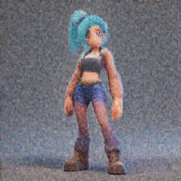 Jolyne Cujoh , concept art, trending on artstation 3D.