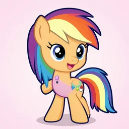 Rainbow Dash trending on ArtStation