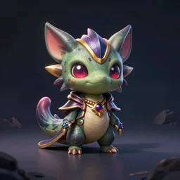 an eldrich creature in a yu gi oh artstyle, adorable and whimsical,, fantasy, elegant, digital painting, artstation, unreal engine, octane render, concept art, matte, sharp focus, vibrant colors, high contrast, illustration, art by james jean and justin gerard and josan gonzalez