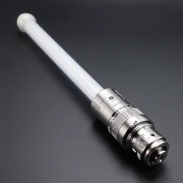 metal light saber hilt, screen prop replica, extremely detailed, acid etched aluminum, saber smith, sigma 8 5 mm f / 1. 4