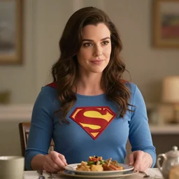 A superhero called The Dinner Lady cinematic live action movie still