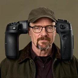 dslr photo of walter white