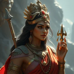 goddess of the india, highly detailed, digital painting, artstation, concept art, smooth, sharp focus, illustration, unreal engine 5, 8 k, art by artgerm and greg rutkowski and edgar maxence