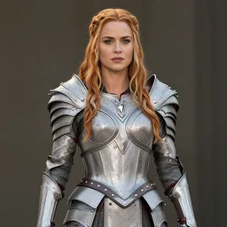 photo of liv tyler as a warrior with diamond encrusted armour