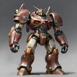 concept art painting of a huge mech in the style of mechwarrior online