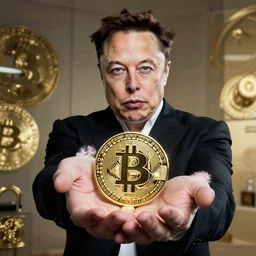 elon musks mines bitcoin by hand