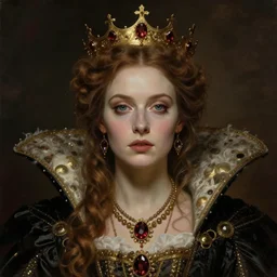 queen of the dead, art by Maarten Verhoeven