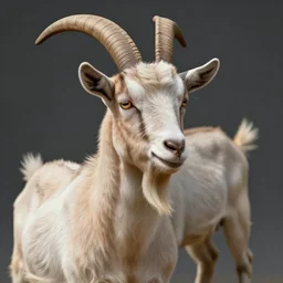 andy milonakis as a goat, goat body, human head, anthropomorphic, 4 k, photorealistc, high details