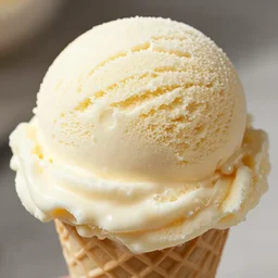 face of vanilla ice as vanilla ice cream