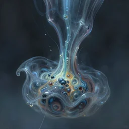 ferrofluid. fantasy, digital painting, hd, detailed.