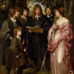 a beautiful painting of frodo by John Everett Millais and Dante Gabriel Rossetti and John Collier and john william waterhouse, pre-raphaelite, detailed, trending on artstation, hd, masterpiece