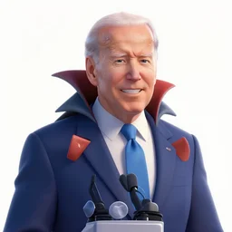 pixar render of Joe Biden as a Disney villain, 4K, high octane render
