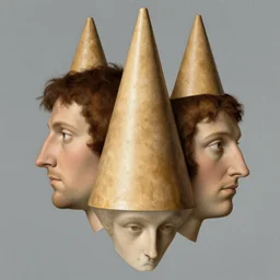 coneheads portrait by giuseppe arcimboldo