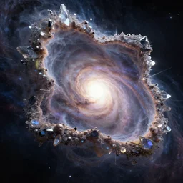 psychonaught in a future hyper dimensional space galactic crystal nebula edges elegant detailed intricate concept artstation sharp focus ray tracing cinematic masterpiece octane render nvidia