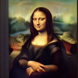 monalisa in the style of gustav klimt!!!!!!!!!!