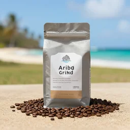island grind coffee, aruba.