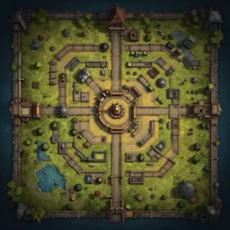 dungeon map by dysonlogos instagram, high resolution
