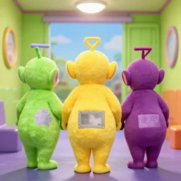 teletubbies in the backrooms