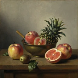 mcdonald in still life. dutch masters, 1 8 th century. oil on canvas. juicy, fresh, delicious
