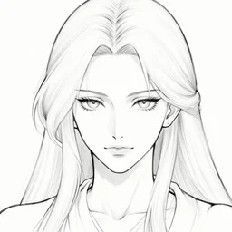 a detailed face portrait of the queen of blades, line art, by yusuke murata, by hiroya oku, trending on artstation