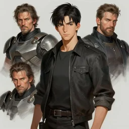 character concept portrait, random citizen. style digital painting, concept art, smooth, sharp focus, illustration, from metal gear, by ruan jia and mandy jurgens and william - adolphe bouguereau, artgerm
