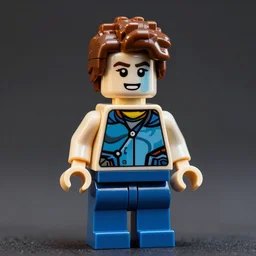 a portrait of sam hyde, highly detailed, in the style of lego avatar